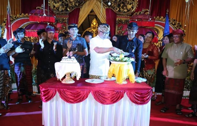 Wabup. Suiasa Hadiri Puncak Perayaan HUT ST Karma Yoga ke-46 Ajak Generasi Muda mengajegkan Tri Hita Karana