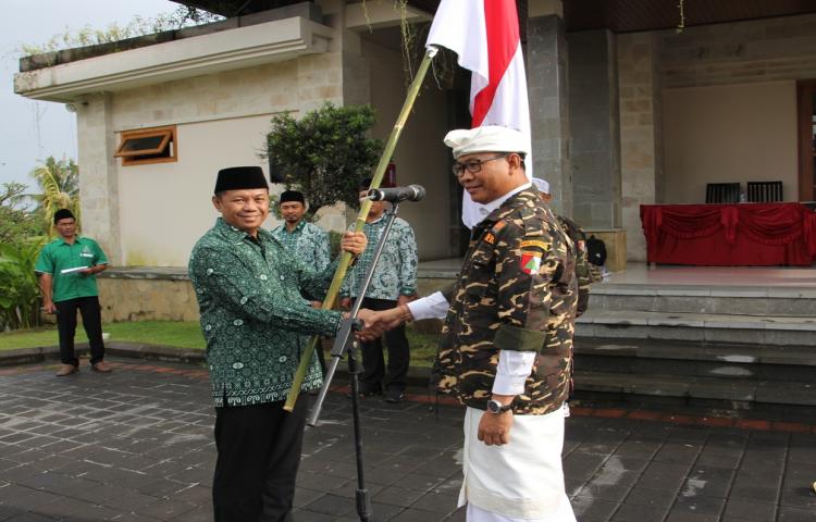 Wabup. Suiasa Lepas Anggota Pelatihan GP Ansor Kuta Utara