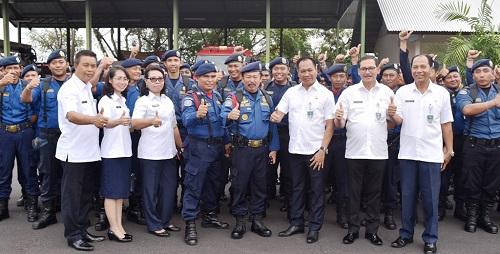 Wabup Ketut Suiasa Kunjungi Dinas Kebakaran dan BPBD