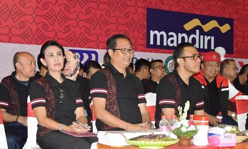 Wakil Bupati Suiasa Ikuti Kejurnas Tenis Meja Bali Open 2018