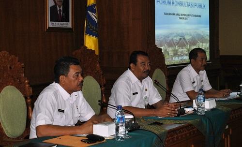 Tingkatkan Akuntabilitas Perencanaan 2017, Bappeda Litbang Gelar Forum Konsultasi Publik