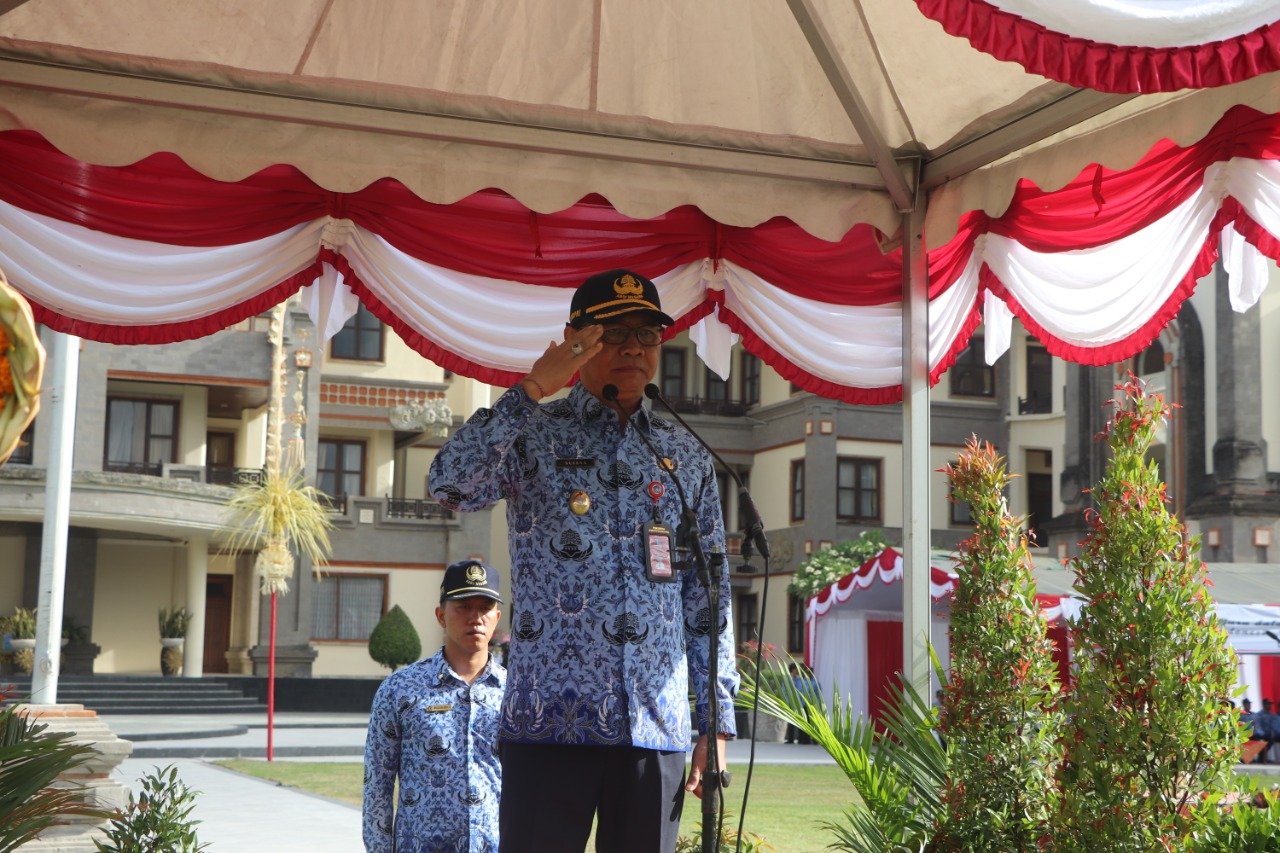 Peringatan Hut Korpri ke 48 di Kabupaten Badung, Korpri Garda Terdepan Dalam Merajut Persatuan Bangsa