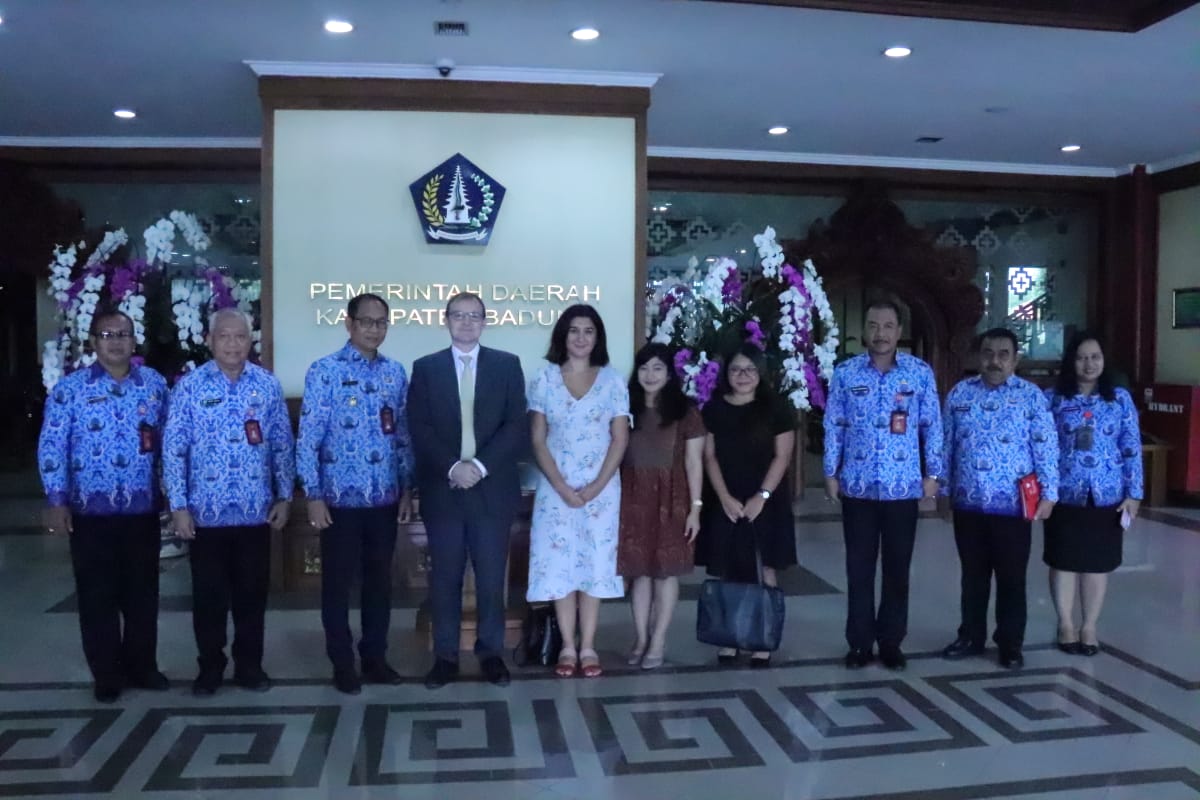 Wabup Suiasa Terima Kunjungan Kedubes Inggris, Bangun Kerjasama Untuk Peningkatan Pelayanan Kepada Masyarakat