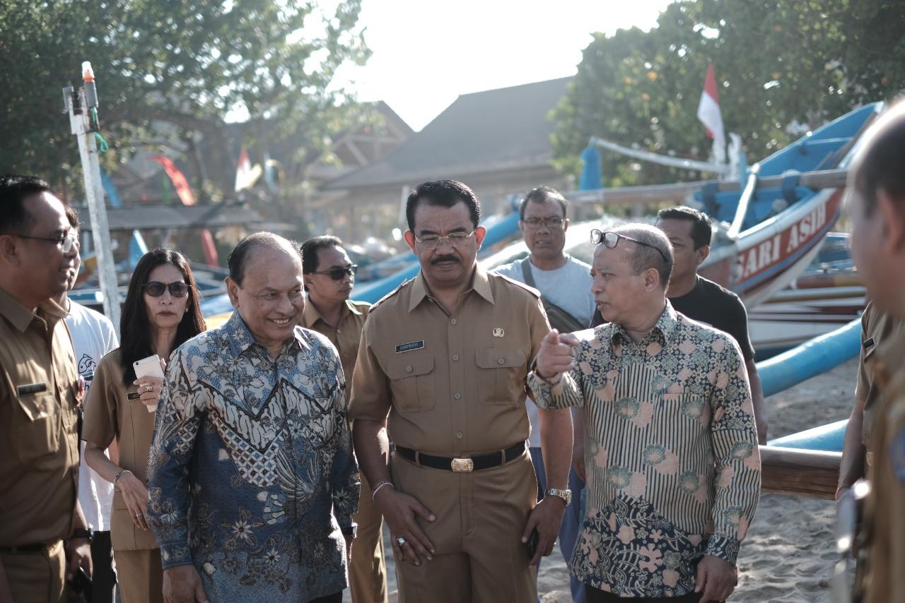 Dua Inovasi Badung Menuju Top 45 Sinovik, Tim Pusat Tinjau Fish Go dan Batik