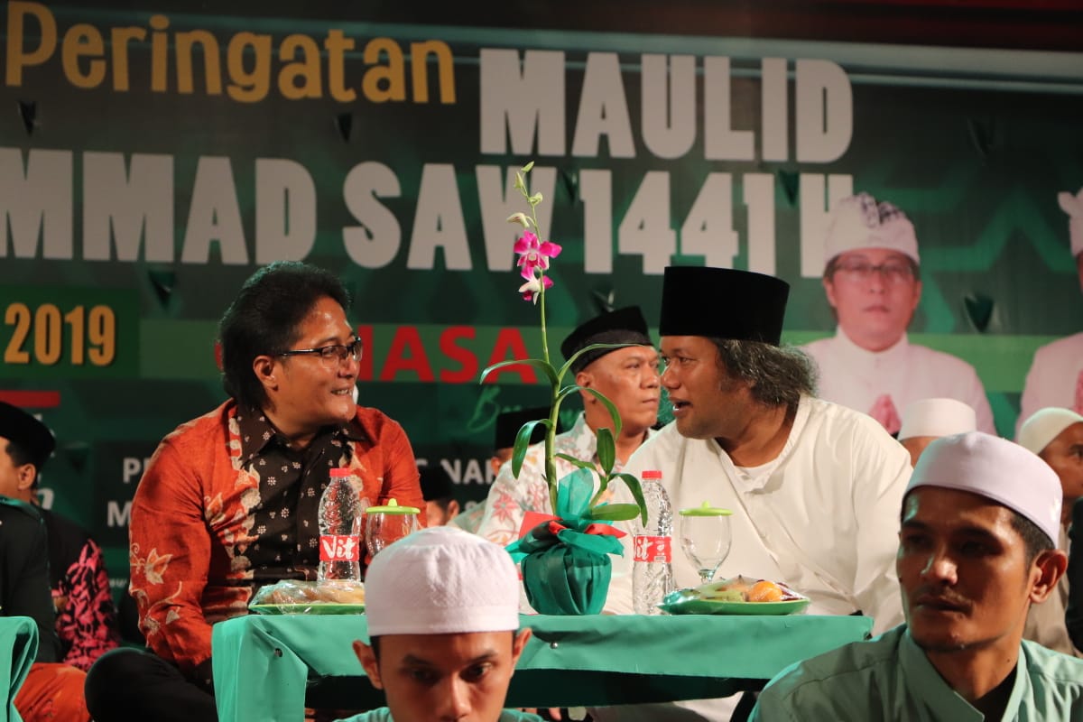 Menghadiri Peringatan Maulid Nabi Muhammad SAW 1441 H  Komitmen Nyata Giri Prasta Memupuk Toleransi Dalam Menjaga Keutuhan NKRI