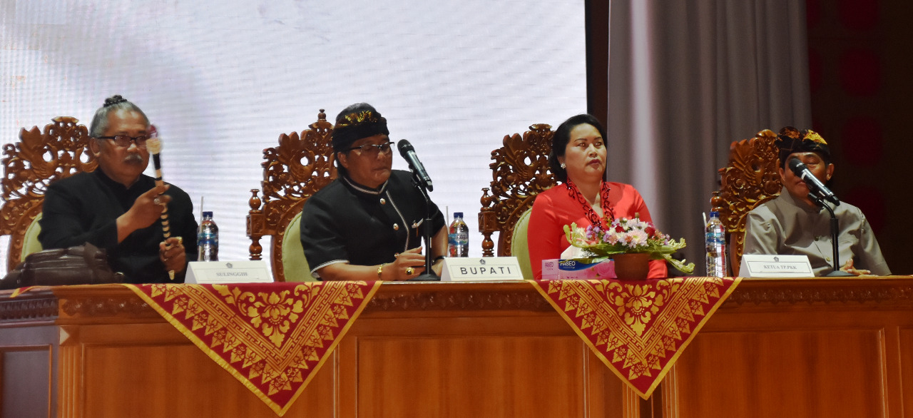 Hadiri Dharma Wacana PGRI Kabupaten Badung Bupati Giri Prasta Canangkan Badung Center of Excellent