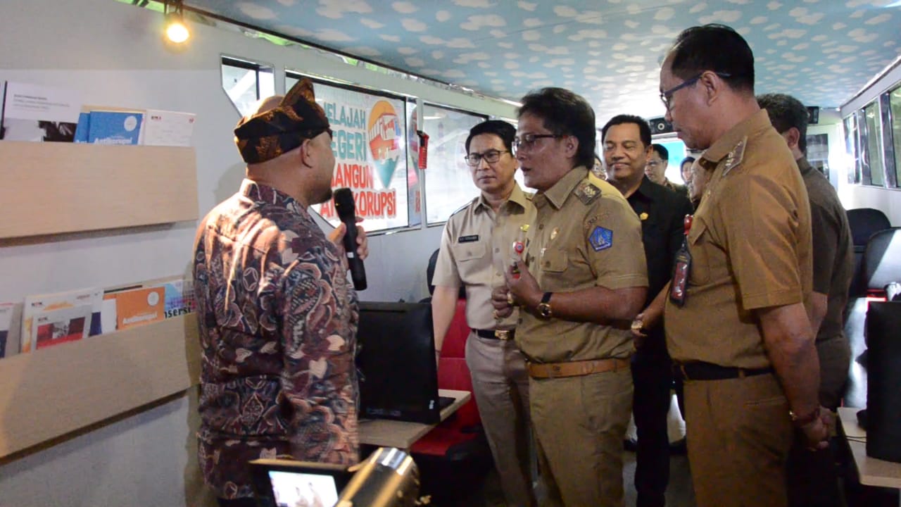 KPK Siap Dukung Badung Jadi Role Model Antikorupsi, Roadshow Bus KPK "Jelajah Negeri Bangun Antikorupsi" tiba di Badung