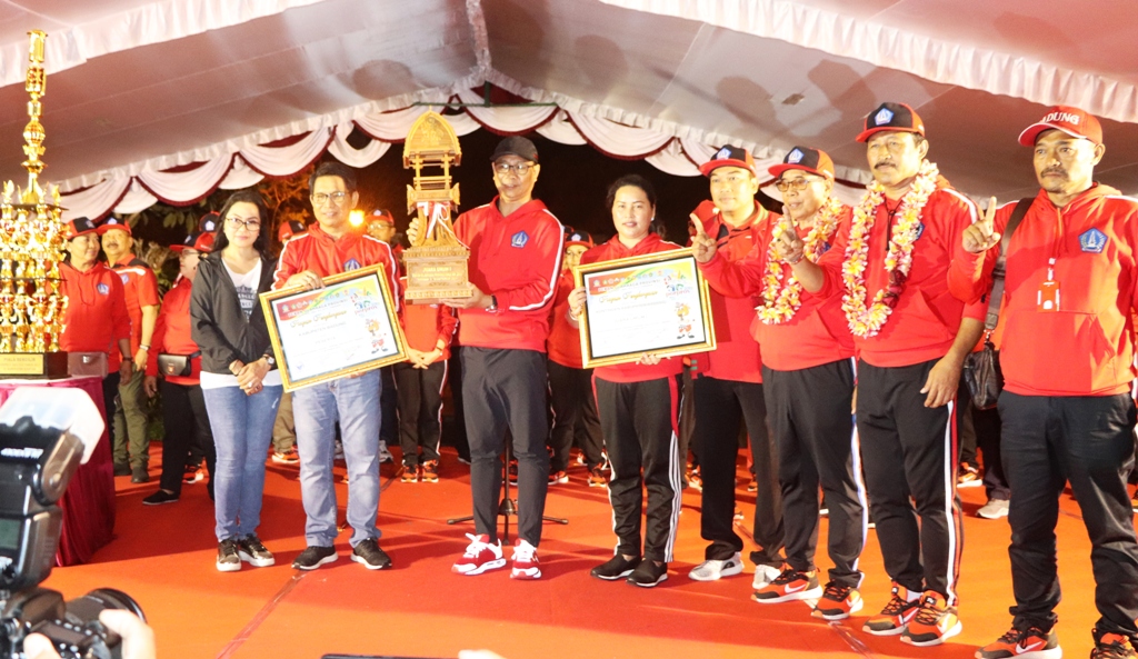 Badung Juara Umum PORPROV Bali XIV