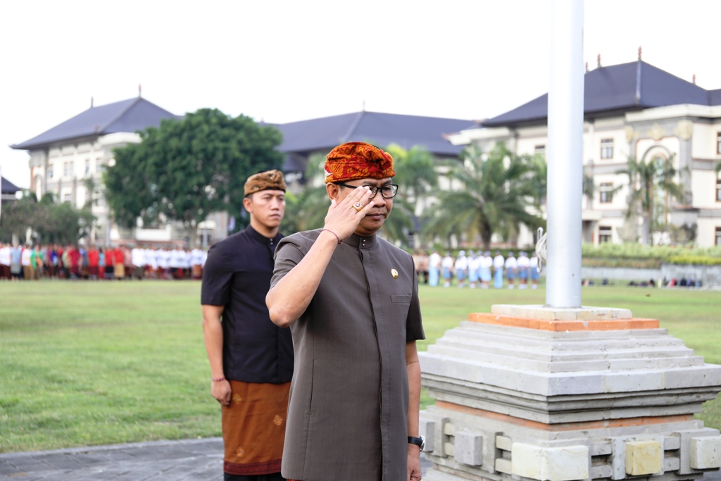 Wabup Suiasa Pimpin Upacara Peringatan 113 Tahun Puputan Badung