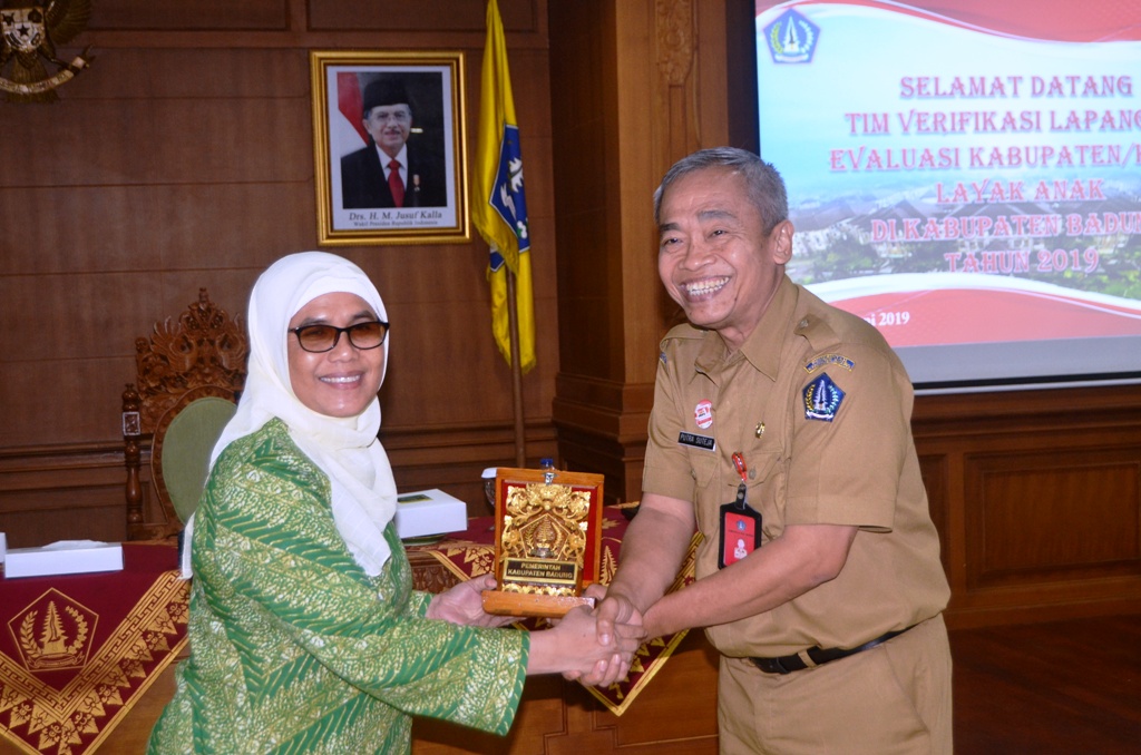 Badung Diverifikasi Tim Pusat, Evaluasi Kabupaten Layak Anak
