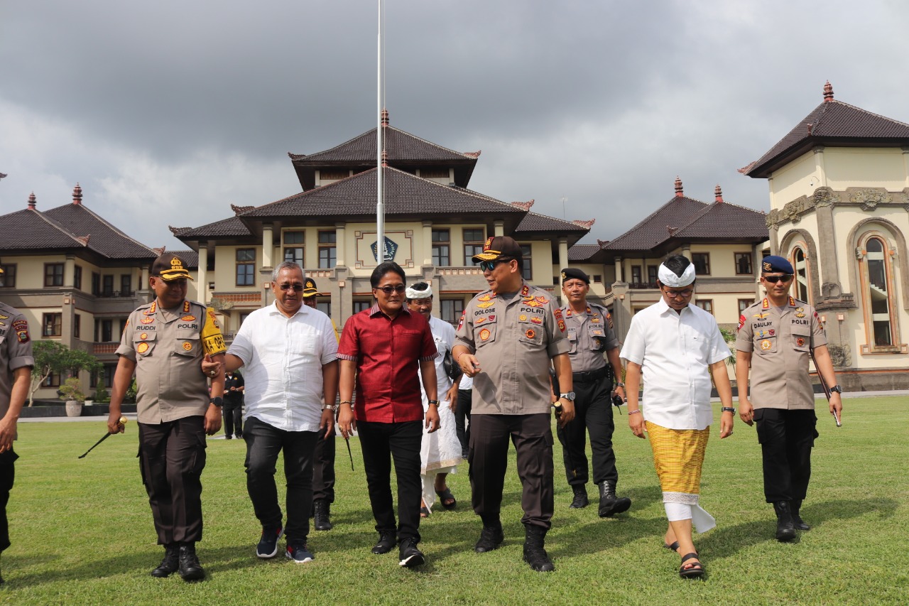 Kapolda Bali Lakukan Pemantauan Keamanan Nataru di Badung Dari Badung Sebarkan Toleransi
