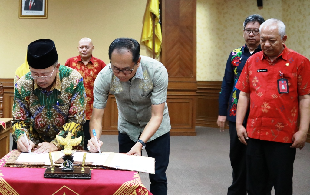 Wabup Suiasa Terima Kunker Pemkab Cianjur, Demak dan DPRD Kota Balikpapan