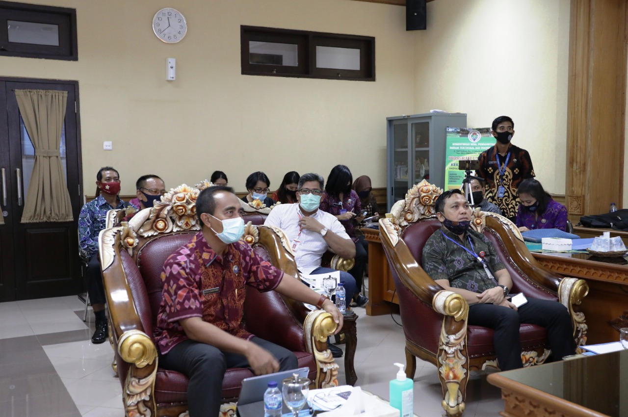 Vidcon Sosialisasi P4GN Sekaligus Launching Layanan Scan QR Code di Badung, Tetap Waspadai Narkoba di Tengah Pandemi Covid-19