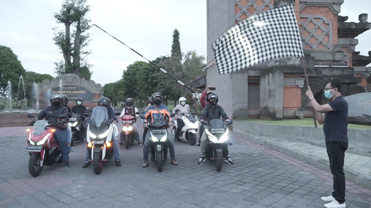 Wabup Suiasa Lepas Road Show Forum Peduli AIDS di Puspem Badung, Diharapkan Dapat Menggerakkan Masyarakat Dalam Pencegahan HIV/AIDS