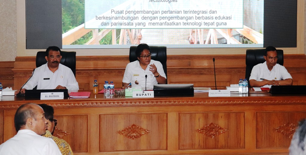 Pembangunan ATP di Badung Utara  Giri Prasta : Langkah Konkrit Kolaborasikan Industri Pariwisata Dengan Pertanian
