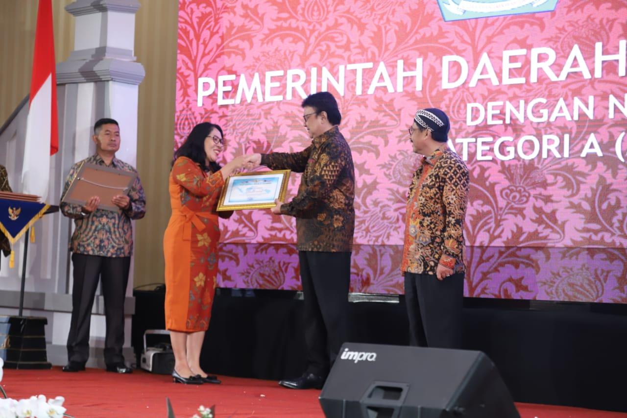 Badung Satu-Satunya Kabupaten di Bali Meraih Penghargaan Pengawasan Kearsipan 2020