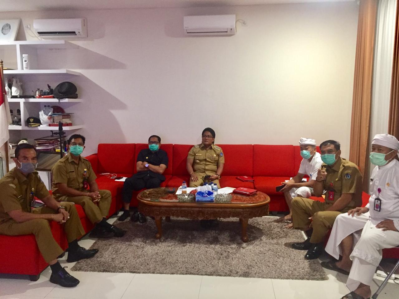 Bupati Giri Prasta Ikuti Rapat Terbatas Via Teleconference dengan Kemendagri, Badung Siap Sukseskan Grand Strategi Nasional Penanggulangan Covid-19
