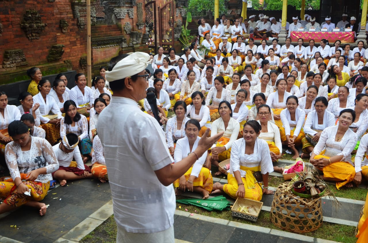 Pemkab Badung Rampungkan Restorasi Pura Luhur Giri Kusuma Blahkiuh  Upacara Melaspas Madya Dihadiri Wabup Suiasa
