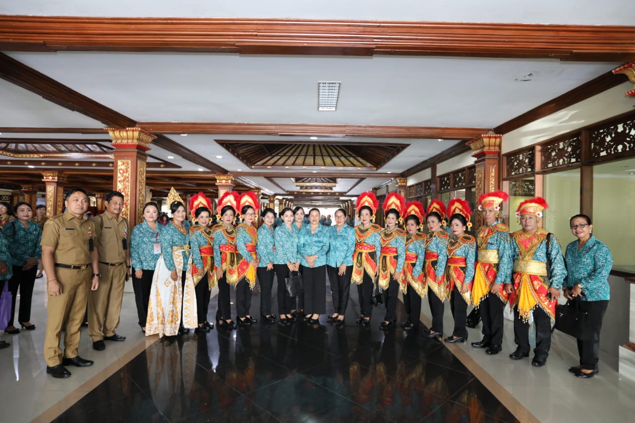 Ikuti Jambore Kader PKK Hari Kesatuan Gerak Provinsi Bali ke 48 Tahun 2020  TP PKK Kabupaten Badung Tampilkan Aneka Kreasi dan Inovasi Kader PKK