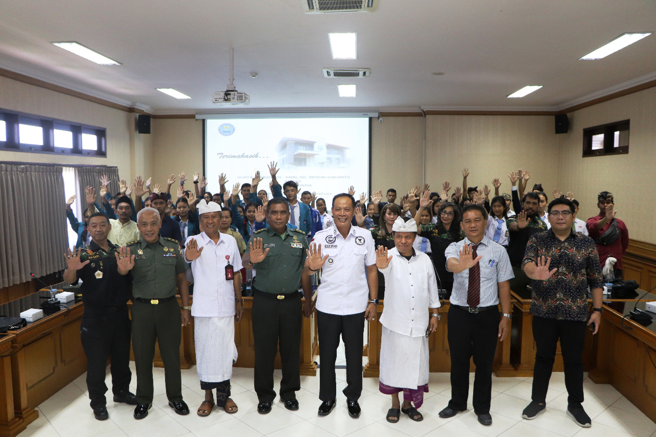 Kodim 1611/Badung Selenggrakan Pembinaan Wawasan Kebangsaan