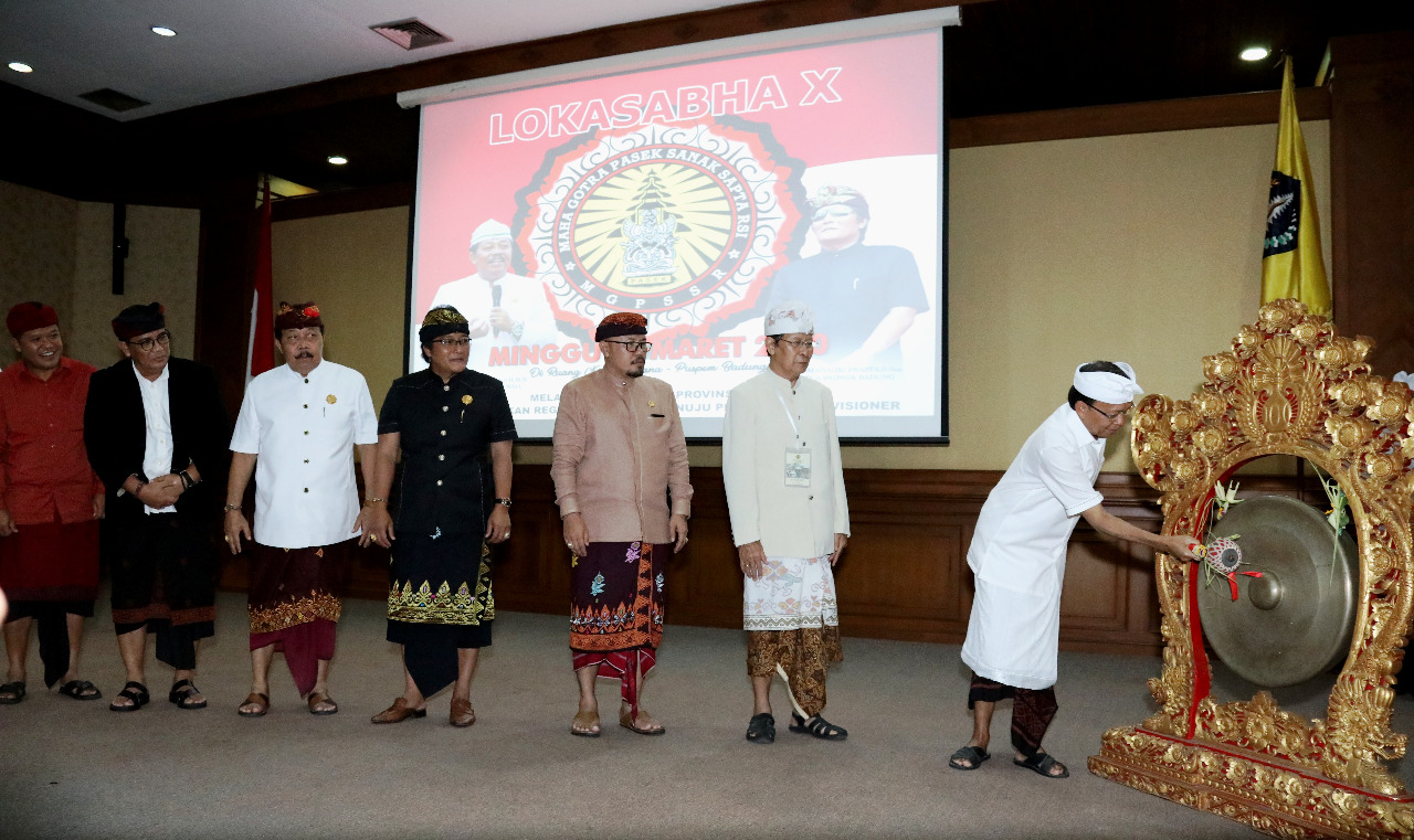 Lokasabha MGPSSR ke-X  Giri Prasta Terpilih Nahkodai MGPSSR Provinsi Bali