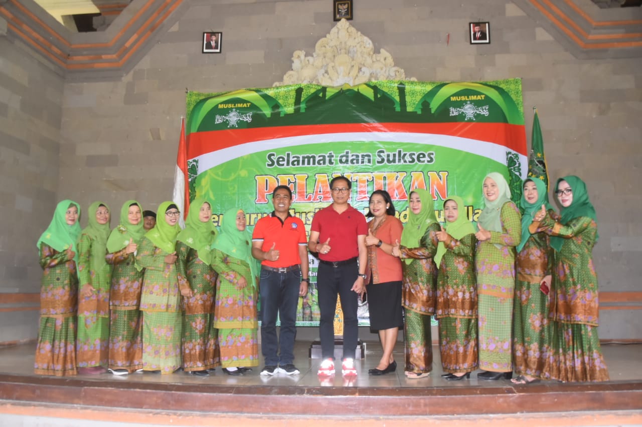 Wabup Suiasa hadiri Pelantikan Muslimat NU Anak Cabang Kuta Utara 