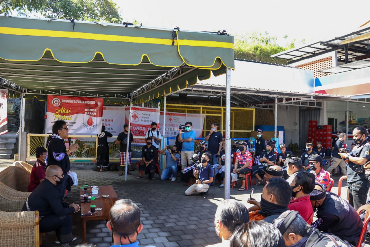 Giri Prasta Apresiasi Bhakti Sosial Dulang Mangap Kabupaten Badung, Ingatkan Prinsip Saling Sumbah, Saling Parid dan Mesidikara