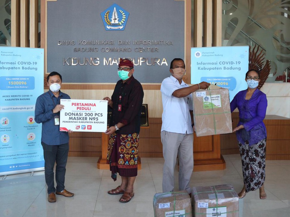 Wujud Sinergitas Pemerintah dan Dunia Usaha, PT Sampoerna Tbk dan Pertamina Peduli Penanganan Covid-19 di Badung