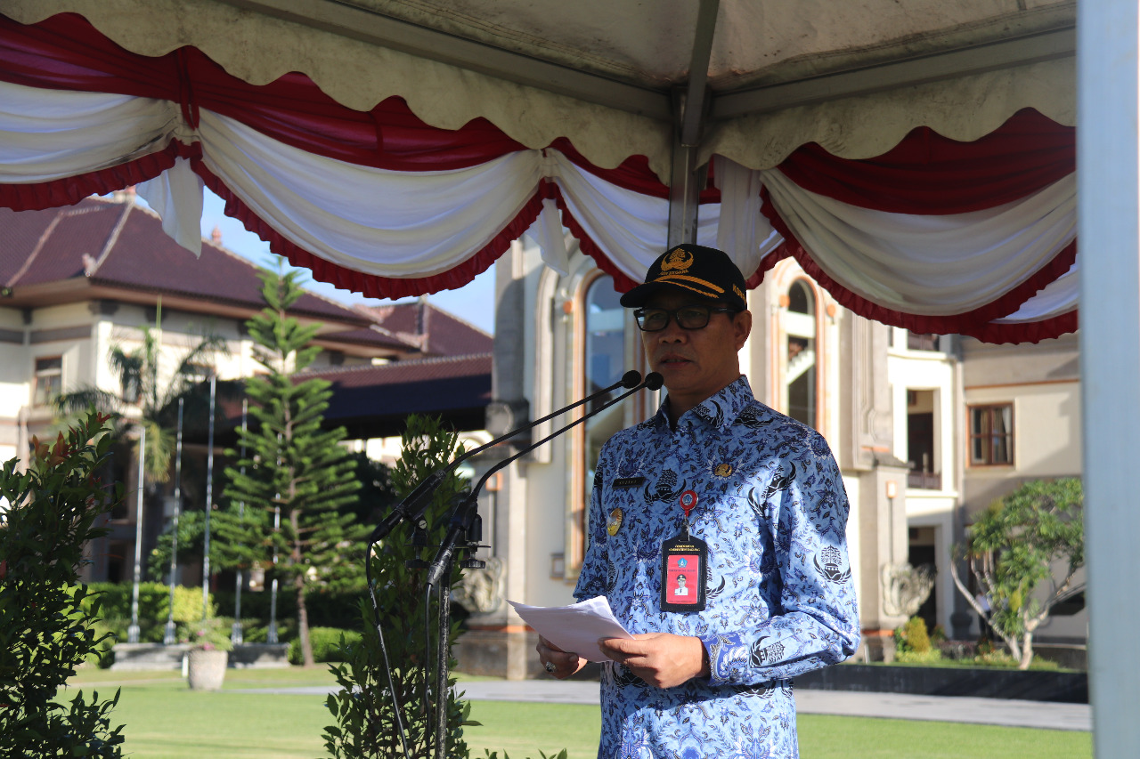 Apel Paripurna Pemkab Badung, Wabup Suiasa Ingatkan Tantangan Tugas Semakin Berat dan Komplek   