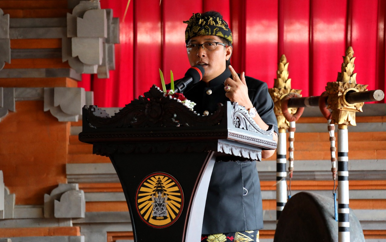 Hadiri Lokasabha X MGPSSR Kota Denpasar, Giri Prasta Ajak Semeton Pasek Jaga Persatuan di Tengah Hetorogenitas