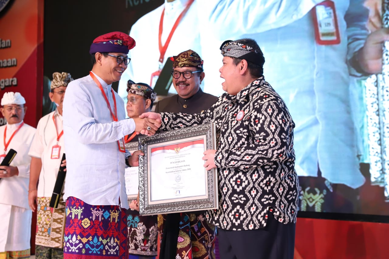 Hasil Evaluasi Atas Penerapan SAKIP Pemerintah Kabupaten/Kota Wilayah II tahun 2019  Pemkab Badung Meraih Predikat BB
