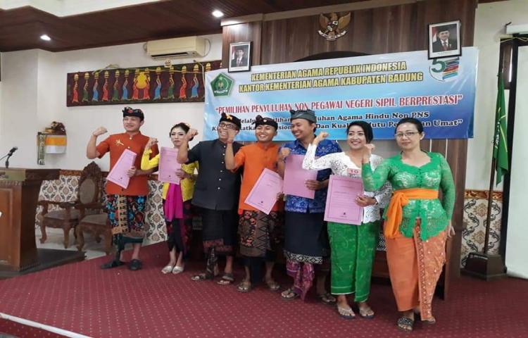 Pemilihan Penyuluh Berprestasi Agama Hindu Non PNS Kab. Badung Tahun 2019