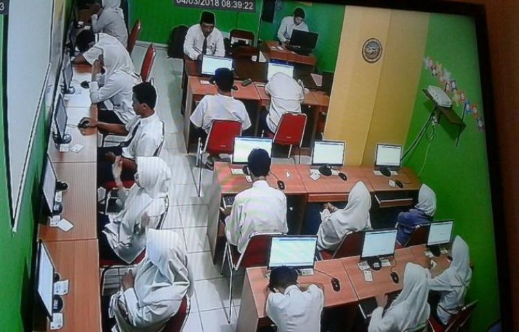 Ujian Madrasah Serentak di Badung