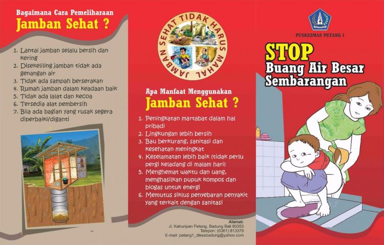 Brosur Stop Buang Air Besar Sembarangan