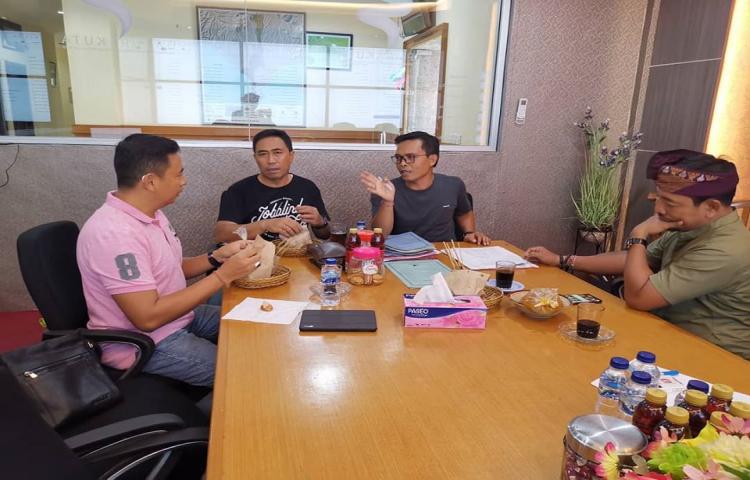 Kunjungan Camat Mengwi dan Camat Kuta Utara