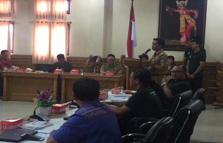 Pelantikan dan Bimtek KPPS se Kelurahan Kuta dan Tuban