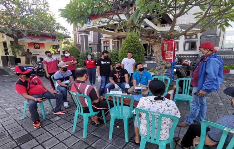 Pendistribusian Kartu Sembako/Kartu Keluarga Sejahtera (KKS) dampak Covid-19 dari Dinas Sosial Kabupaten Badung