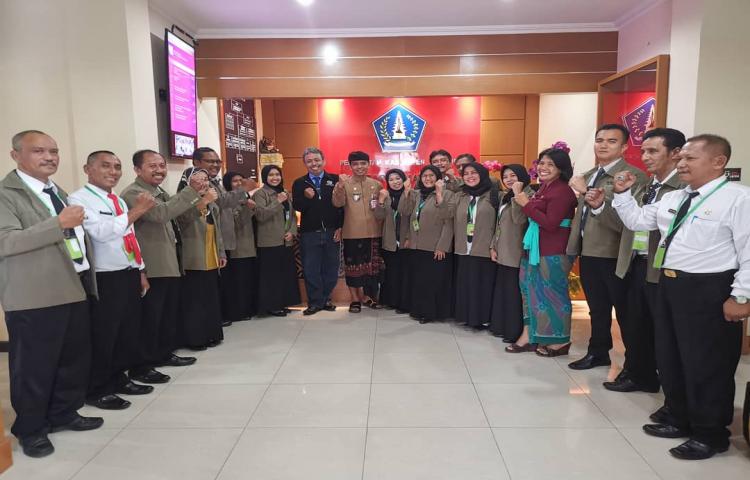 Penerimaan peserta Diklat pim 4 Kab/Kota Pasuruan