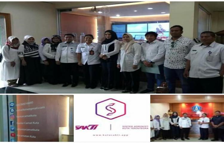 Penjelasan Sekcam saat Kunjungan kerja Kecamatan Simpang Empat Kabupaten Tanah Bumbu Kalimantan Selatan