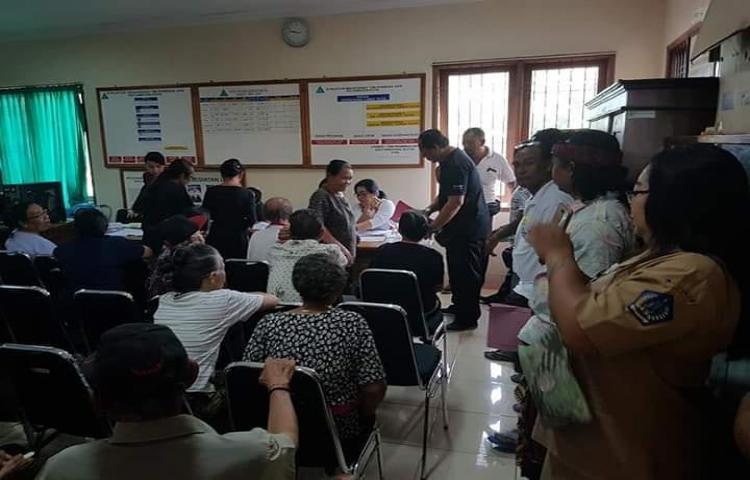Perekaman dan pembuatan Rekening BPD untuk Santunan Lansia