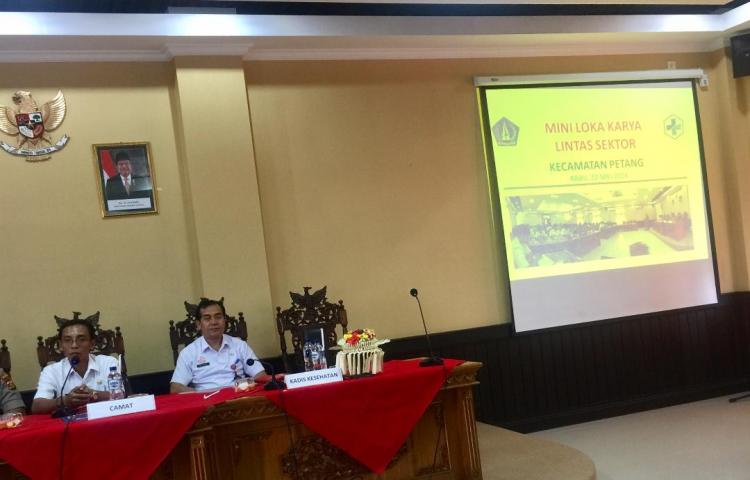 CAMAT PETANG SOSIALISASI PROGRAM GARBA SARI