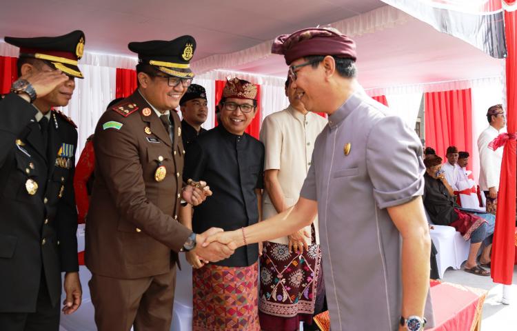 Apel Peringatan Dasawarsa Mangupura  Momentum Merevitalisasi Semangat Persatuan dan Jiwa Nasionalisme