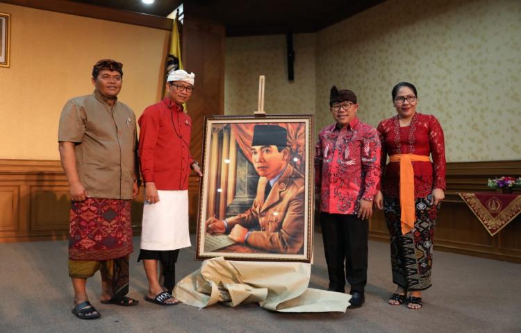 Badung Gelar Sosialisasi Perpustakaan Proklamator Bung Karno  Tumbuhkan Semangat Nasionalisme Generasi Muda
