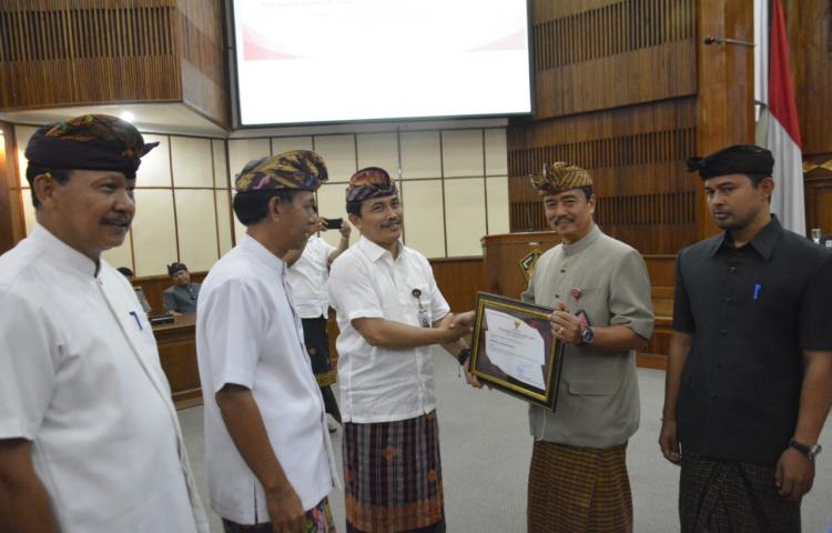 Badung Raih Peringkat I Komitmen Pengadaan Barang  dan Jasa se-Bali