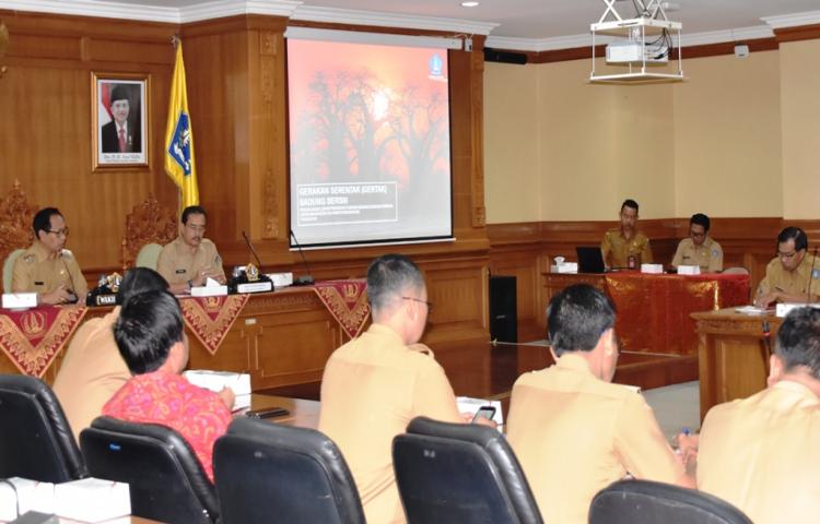 Badung Siapkan Aksi Gertak Badung Bersih Wujudkan Kawasan Anti Kantong Plasik di Desa/Kelurahan di Badung