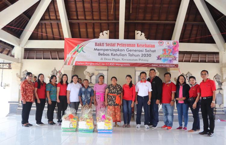 Bakti Sosial Pelayanan Kesehatan Mempersiapkan Generasi Sehat Bebas Ketulian Tahun 2030