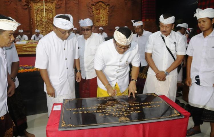 Bupati Badung resmikan Wantilan Desa Adat Sembung Karangjung