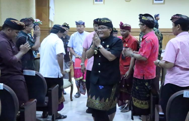 Bupati Giri Prasta Buka Rapat Pleno Pekaseh se-Badung