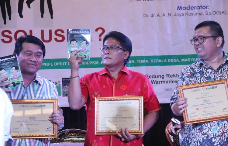 Bupati Giri Prasta Kupas Kelebihan Manfaat Program Jaminan Kesehatan Krama Badung Sehat  *Saat Jadi Pembicara Pada Simposium JKN di era Universal health coverage (UHC)