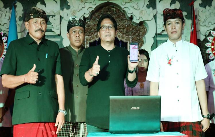 Bupati Giri Prasta Puji Kreativitas Inovasi ST. Mekar Jaya  Luncurkan Aplikasi Berbasis Android, Website dan Mars Sekaa Teruna
